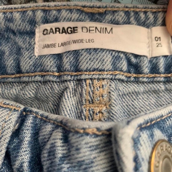 garage denim wide leg jeans - Picture 3 of 3